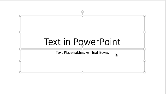 powerpoint for mac insert subtitle placeholder